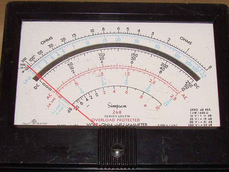 Simpson 260-6XLPM - Volt - Ohm - Milliammeter
